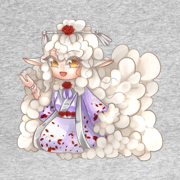 Sheep - Lunar Zodiac by darklightlantern@gmail.com